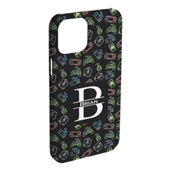 Video Game iPhone Case - Plastic - iPhone 15 Plus (Personalized)