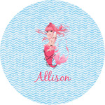 Mermaid Multipurpose Round Labels - 1" (Personalized)