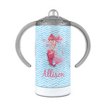 Mermaid 12 oz Stainless Steel Sippy Cup (Personalized)