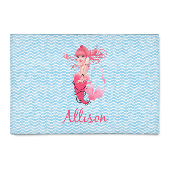 Custom Mermaid 2' x 3' Patio Rug (Personalized)