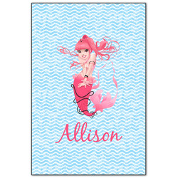 Mermaid Wood Print - 20x30 (Personalized)