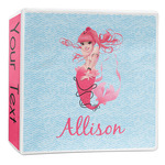 Mermaid 3-Ring Binder - 2 inch (Personalized)