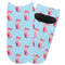 Mermaid Adult Ankle Socks - Single Pair - Front and Back