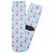 Mermaid Adult Crew Socks - Single Pair - Front and Back