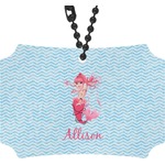 Mermaid Rear View Mirror Ornament (Personalized)