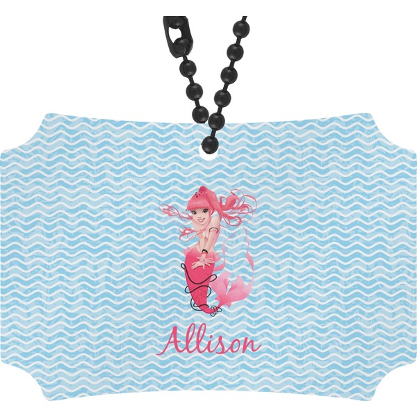 Custom Mermaid Rear View Mirror Ornament (Personalized)