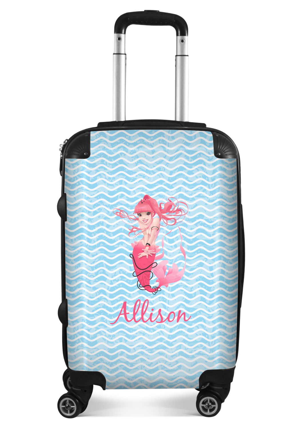 mermaid suitcase cover