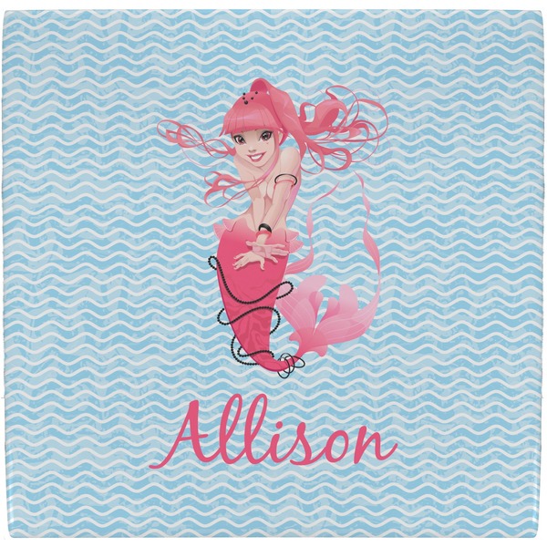 Custom Mermaid Ceramic Tile Hot Pad (Personalized)