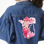 Mermaid Twill Iron On Patch - Custom Shape - 3XL