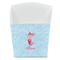 Mermaid French Fry Favor Box - Front View