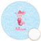 Mermaid Icing Circle - Large - Front