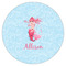 Mermaid Icing Circle - Large - Single