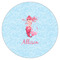 Mermaid Icing Circle - Medium - Single