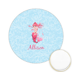 Mermaid Printed Cookie Topper - 2.15" (Personalized)