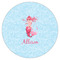 Mermaid Icing Circle - Small - Single