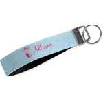 Mermaid Webbing Keychain Fob - Large (Personalized)