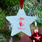 Mermaid Metal Star Ornament - Lifestyle