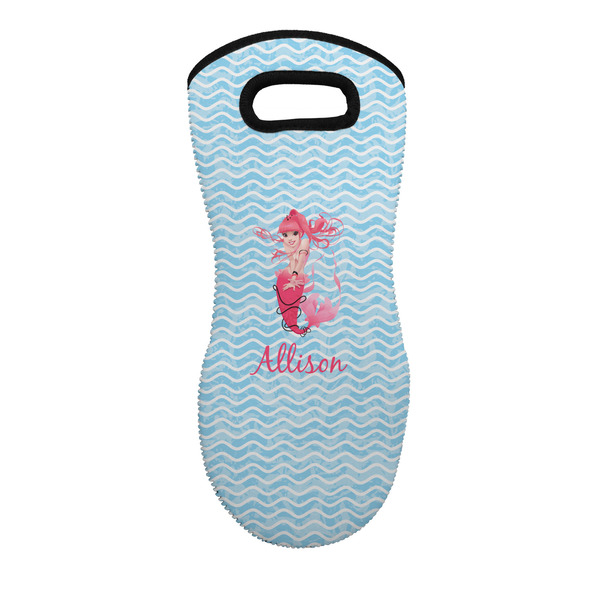 Custom Mermaid Neoprene Oven Mitt w/ Name or Text