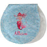 Mermaid Burp Pad - Velour w/ Name or Text