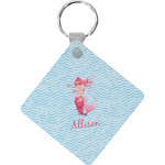 Mermaid Diamond Plastic Keychain w/ Name or Text