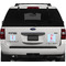 Mermaid Personalized Square Car Magnets on Ford Explorer