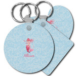 Mermaid Plastic Keychain (Personalized)