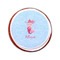 Mermaid Printed Icing Circle - Small - On Cookie