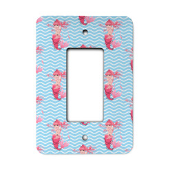 Mermaid Rocker Style Light Switch Cover - Single Switch