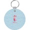 Mermaid Round Keychain (Personalized)