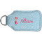 Mermaid Sanitizer Holder Keychain - Small (Back)