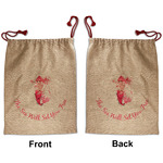 Mermaid Santa Sack - Front & Back