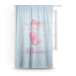 Mermaid Sheer Curtain - 50"x84" (Personalized)
