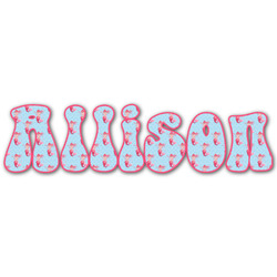 Mermaid Name/Text Decal - Medium (Personalized)