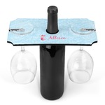 Mermaid Wine Bottle & Glass Holder (Personalized)