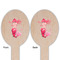 Mermaid Wooden Food Pick - Oval - Double Sided - Front & Back