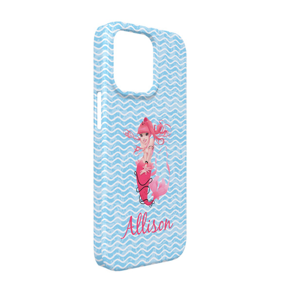 Custom Mermaid iPhone Case - Plastic - iPhone 13 Pro (Personalized)