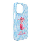 Mermaid iPhone Case - Plastic - iPhone 13 Pro Max (Personalized)