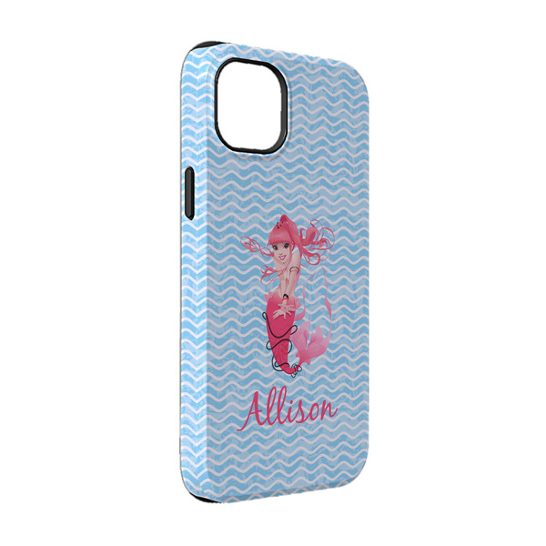 Custom Mermaid iPhone Case - Rubber Lined - iPhone 14 (Personalized)