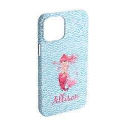 Mermaid iPhone Case - Plastic - iPhone 15 Pro (Personalized)