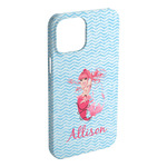 Mermaid iPhone Case - Plastic - iPhone 15 Pro Max (Personalized)