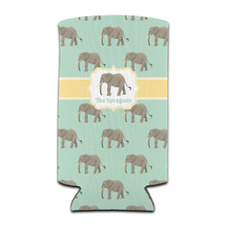 Elephant Can Cooler (tall 12 oz) (Personalized)