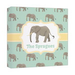 Elephant Canvas Print - 12x12 (Personalized)