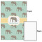 Elephant 20x30 - Matte Poster - Front & Back