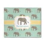 Elephant 8' x 10' Indoor Area Rug (Personalized)