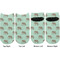 Elephant Adult Ankle Socks - Double Pair - Front and Back - Apvl