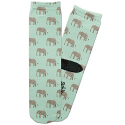 Elephant Adult Crew Socks