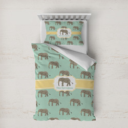 Elephant Duvet Cover Set - Twin XL (Personalized)