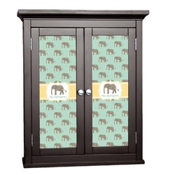 Elephant Cabinet Decal - Medium (Personalized)
