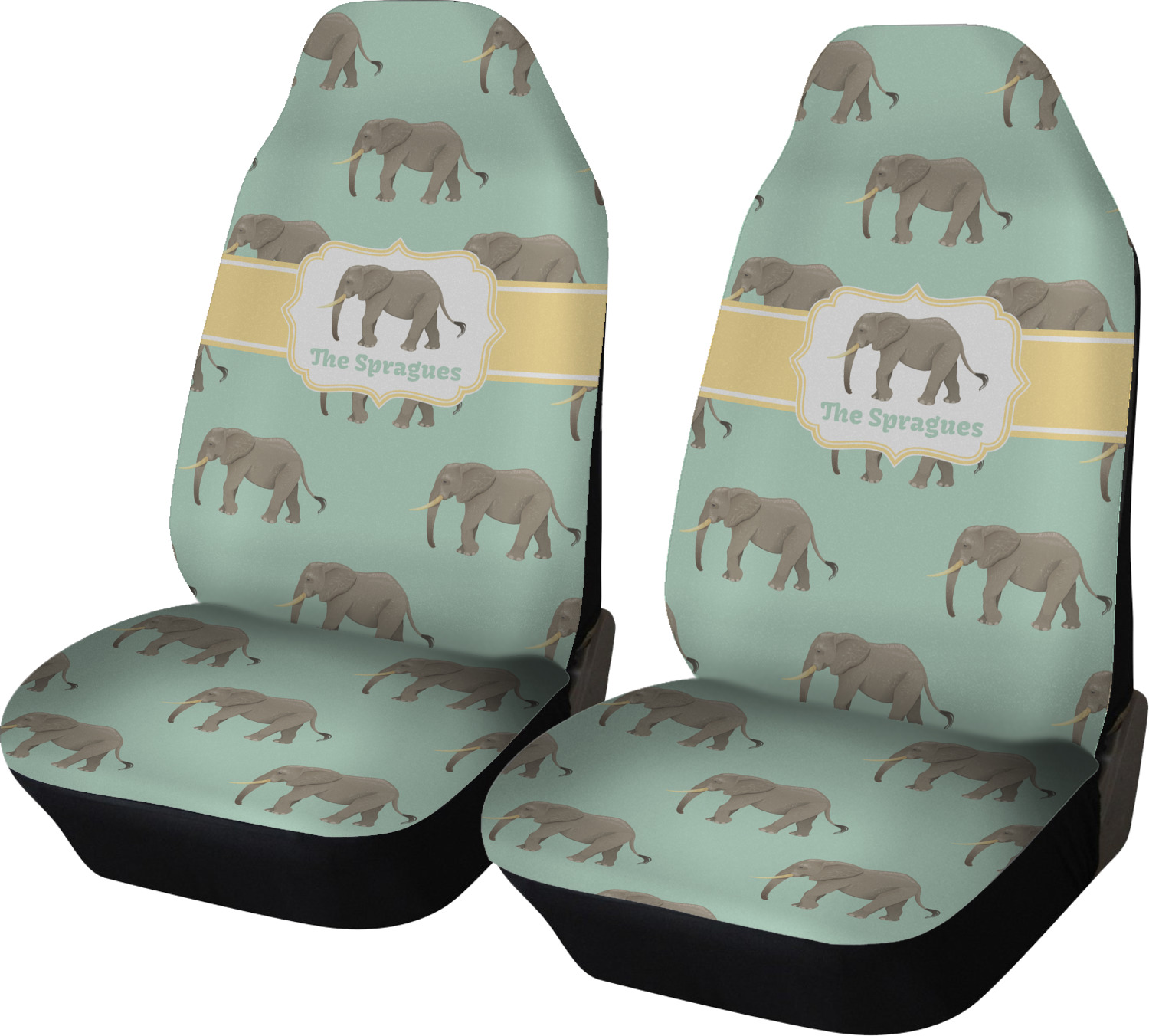 elephant car seat head support