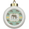 Elephant Ceramic Ball Ornaments Parent